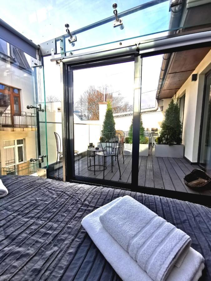 Main Square Studio With Terrace & Air Condition Krakov Exteriér fotografie